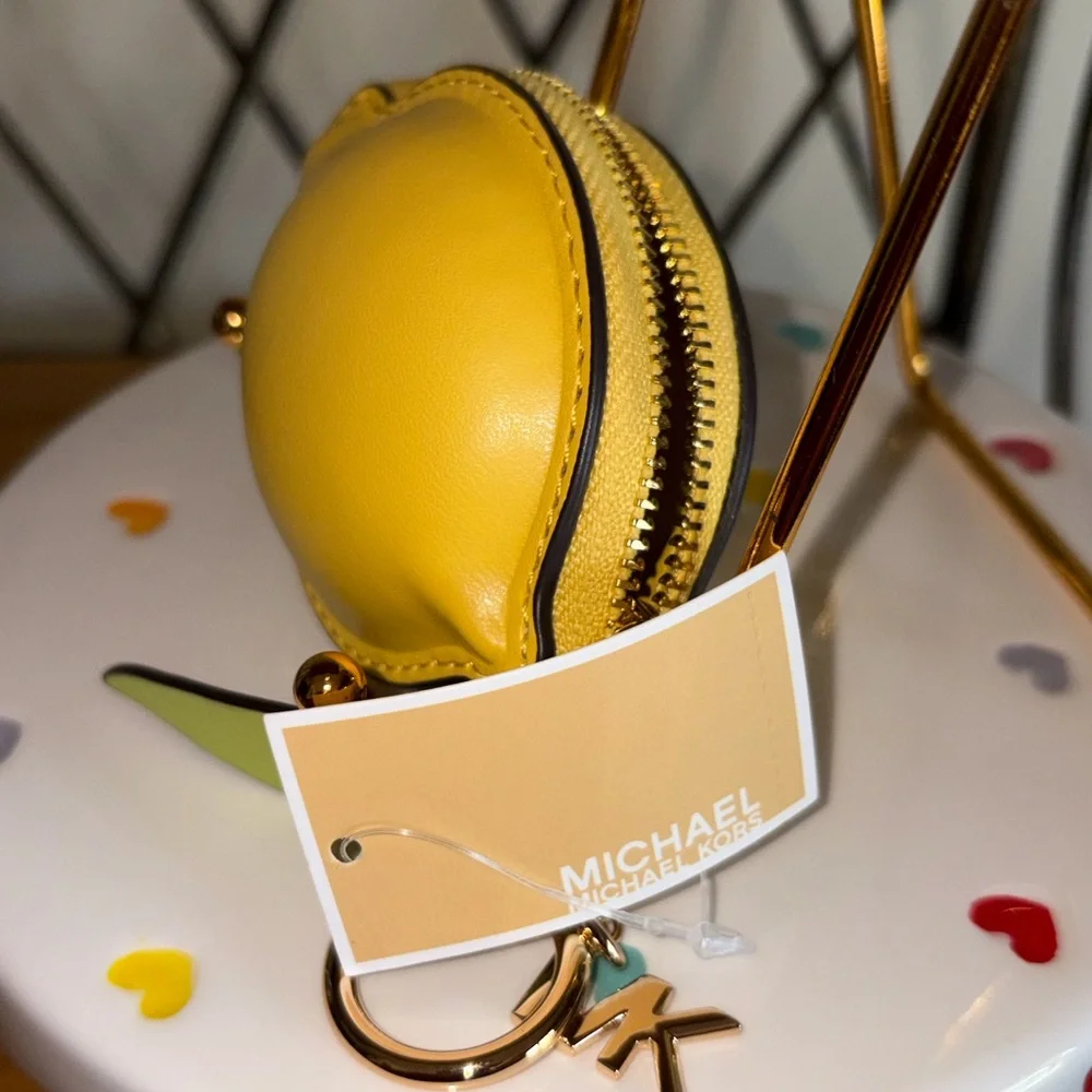Michael Kors “Lemon Coin Purse Nwt - Picture 3 of 5